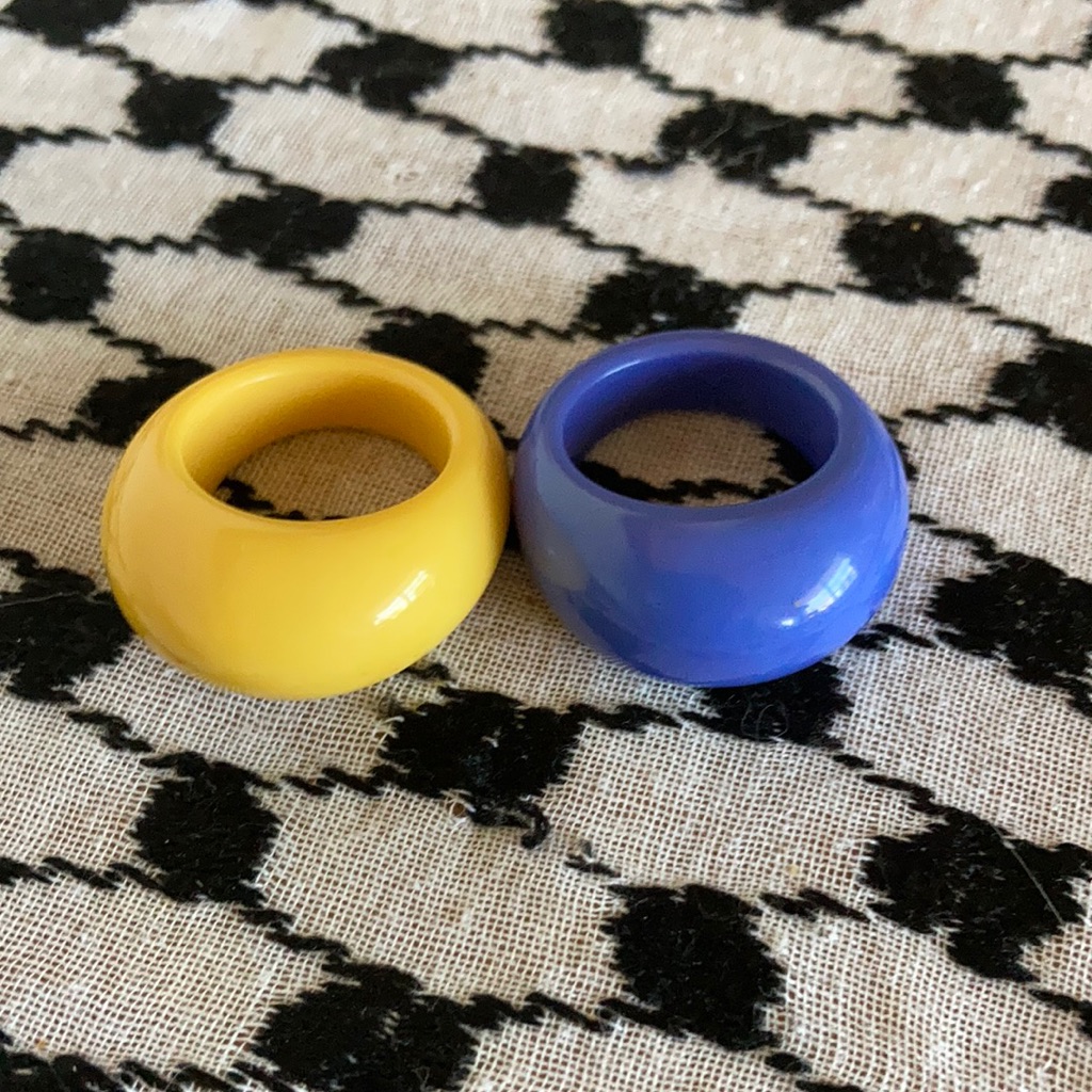 Plastic Ring Size 7